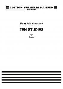 Hans Abrahamsen: Ten Studies For Piano