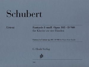 Franz Schubert: Fantasie F-Moll Fur Klavier Zu Vier Handen D.940 (Urtext)