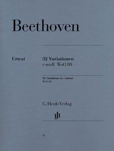 Ludwig Van Beethoven: 32 Variations In C Minor WoO 80