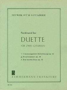 Ferdinand Sor: Divertissement Op.38