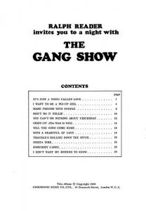 Ralph Reader: The Gang Show