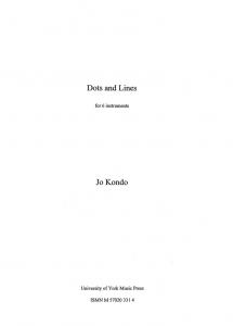 Jo Kondo: Dots And Lines (Score)