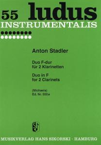 Anton Stadler: Duo In F