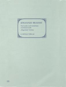 Johannes Brahms: Four Songs with Lyrics by Klaus Groth (Regenlied-Zyklus"), earl