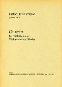 Hartung, R.: Quartett