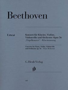 Ludwig van Beethoven: Concerto C major op. 56 for Piano, Violin, Violoncello and