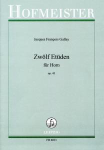 Gallay, J. F.: 12 Etudes Op 43