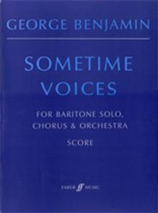 Sometime Voices (Score)