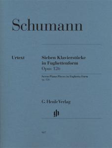 Robert Schumann: Seven Piano Pieces In Fughetta Form Op.126 - Urtext