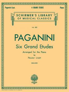 Niccolo Paganini: Six Grand Etudes (Piano)