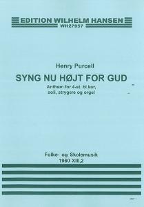 Purcell, H Sing Unto The Lord (Videro) Solo Satb/Satb (E,d) V/S