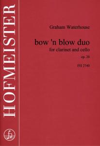 Waterhouse, G.: Bow'n Blow Duo Op 20