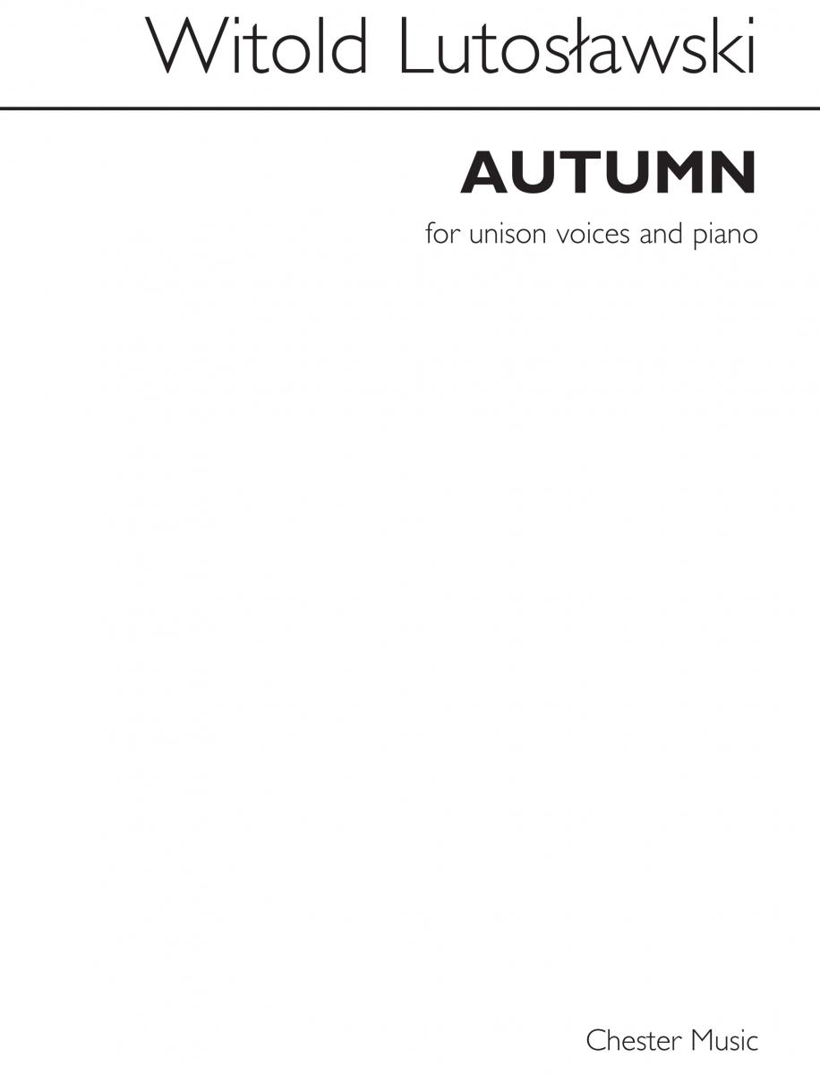 Witold Lutoslawski: Autumn