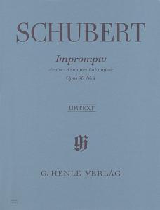 Franz Schubert: Impromptu In A Flat Op.90 No.4 D899 (Henle Urtext Edition)