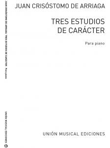 J.C. Arriaga: Tres Estudios Piano