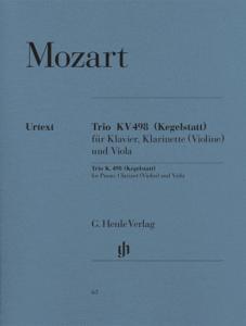 W.A. Mozart: Trio K.498 For Piano, Clarinet (Violin) and Viola