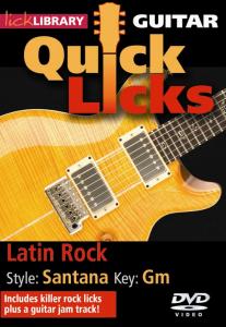 Lick Library: Guitar Quick Licks - Carlos Santana