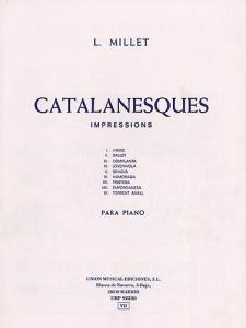 Millet Catalanesques Impressiones Piano