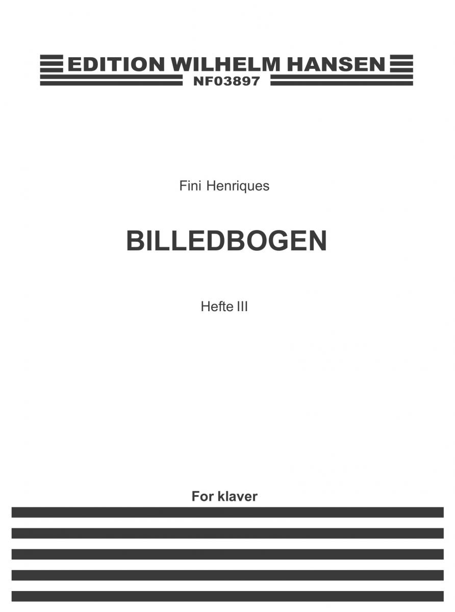 Fini Henriqus: Billedbogen - Hefte III