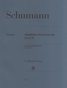 Robert Schumann: Complete Piano Works Volume 3 - Henle Urtext