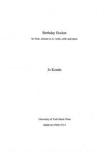 Jo Kondo: Birthday Hocket