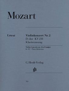 W.A. Mozart: Violin Concerto No.2 In D K.211 (Violin/Piano)