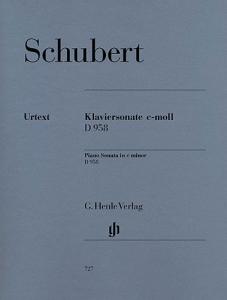 Franz Schubert: Piano Sonata In C Minor D.958 (Urtext Edition)