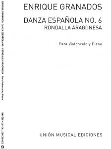 Granados: Danza Espanola No.6 Rondalla Aragonesa (Amaz) for Cello and Piano