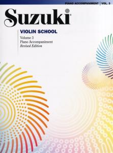 Suzuki Violin School Piano Accompaniment - Volume 3 (Revised Edition)