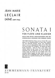 Leclair: Sonata No 1 E Minor