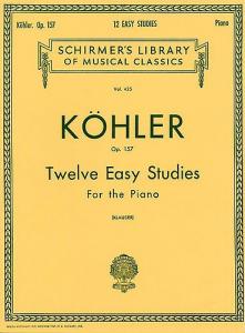 Louis Kohler: Twelve Easy Studies For Piano Op.157