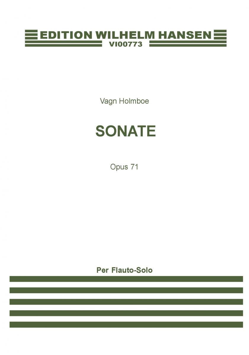 Holmboe Sonata Op. 71 (1957) Flt Solo