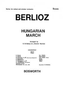 Berlioz, H Hungarian March Rokos Orch (Ma) Sc/Pts