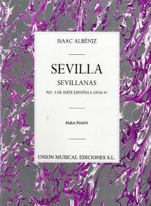 Albeniz Sevilla Sevillanas No.3 De Suite Espanola Piano