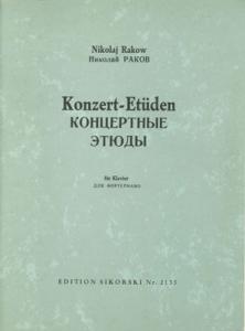 Nikolai Rakow: Konzert-Etüden