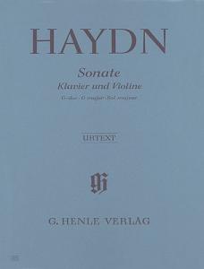 Franz Joseph Haydn: Sonata For Piano And Violin In G