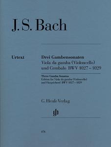 Johann Sebastian Bach: Sonatas for Viola da Gamba and Harpsichord BWV 1027-1029