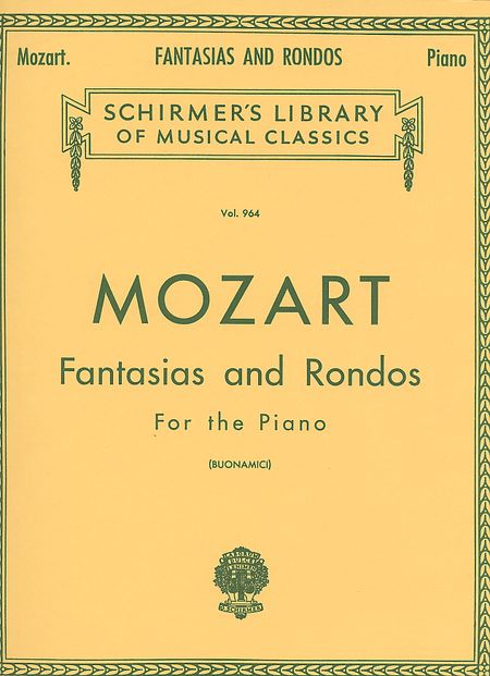 W.A. Mozart: Fantasias And Rondos For Piano