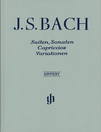 Johann Sebastian Bach: Suites, Sonatas, Capriccios, Variations (Henle Urtext Edi