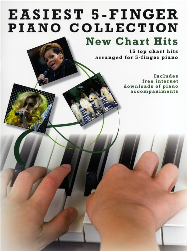 Easiest 5-Finger Piano Collection: New Chart Hits