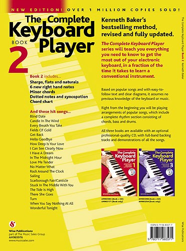 The Complete Keyboard Player: Book 2 With CD (Revised Edition)