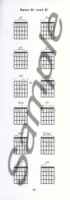 Brendan Gallagher: The Open Tuning Chord Book For Guitar