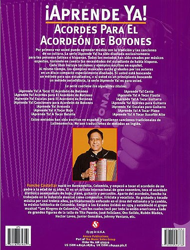 Aprende Ya! Acordes Para El Acordeon De Botones