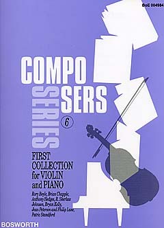 Composers Series 6 First Collection For Violin And Piano