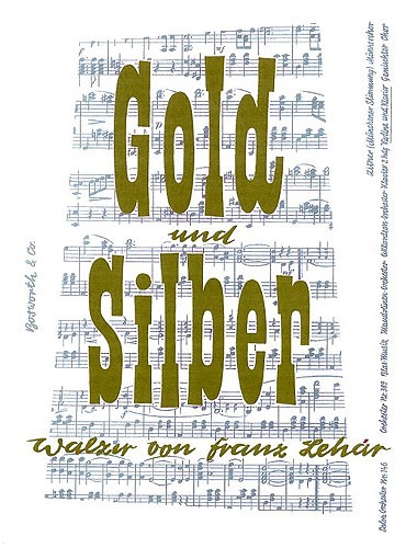 Franz Lehar: Gold Und Silber (Violin/Piano)