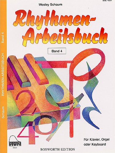 Wesley Schaum: Rhythmen-Arbeitsbuch - Band 4