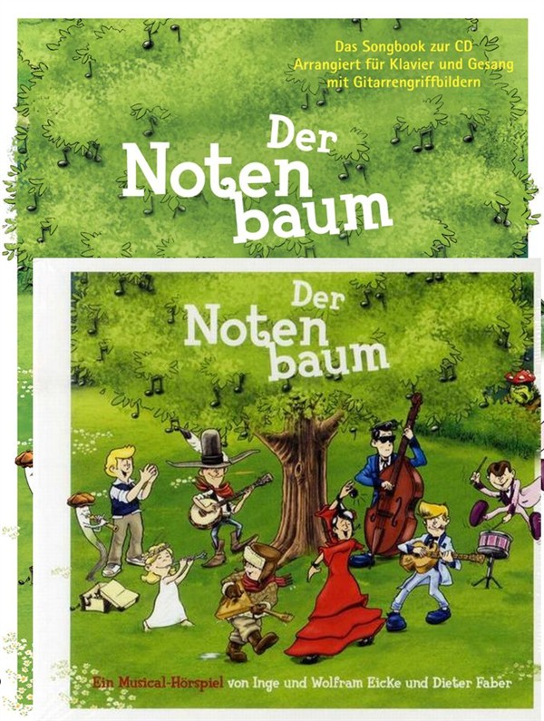 Wolfram Eicke/Dieter Faber: Der Notenbaum - Songbook/CD