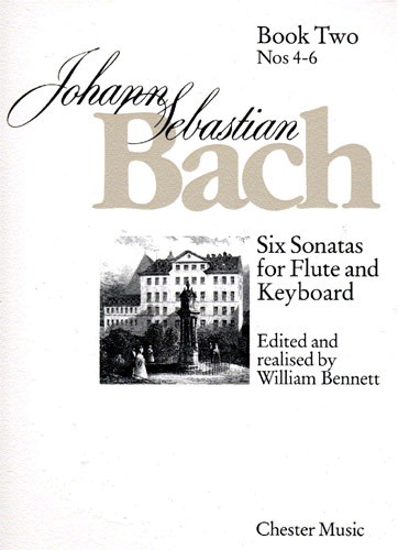 J.S. Bach: Six Sonatas For Flute And Keyboard Book Two Nos. 4-6