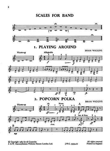 B. Wiggins: Bandstand Easy Book 1 (Concert Band Clarinet 1)