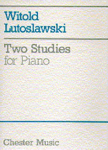 Witold Lutoslawski: Two Studies For Piano